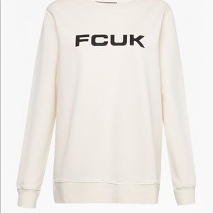 Fcuk crew neck sweater